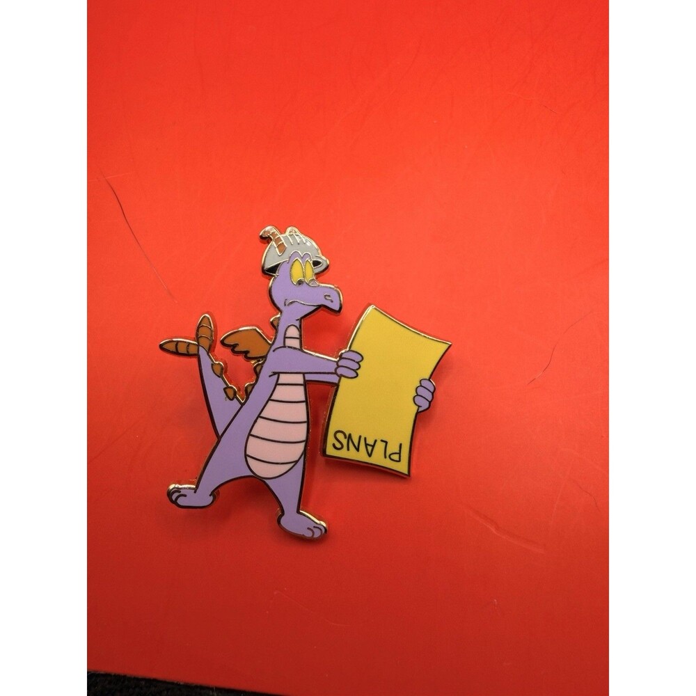 WDI - Figment with Hard Hat and Plans LE 300 2007 Disney Pin Mog Project